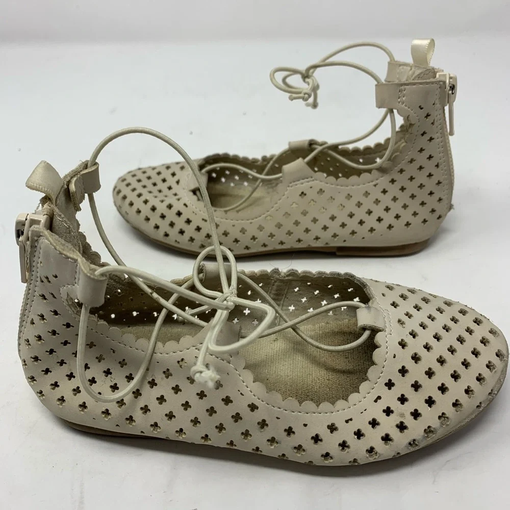Gap perforated gladiator‎ flat sandal size 9